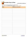 Thumbnail Newsletter Sign-up Free Coaching Template